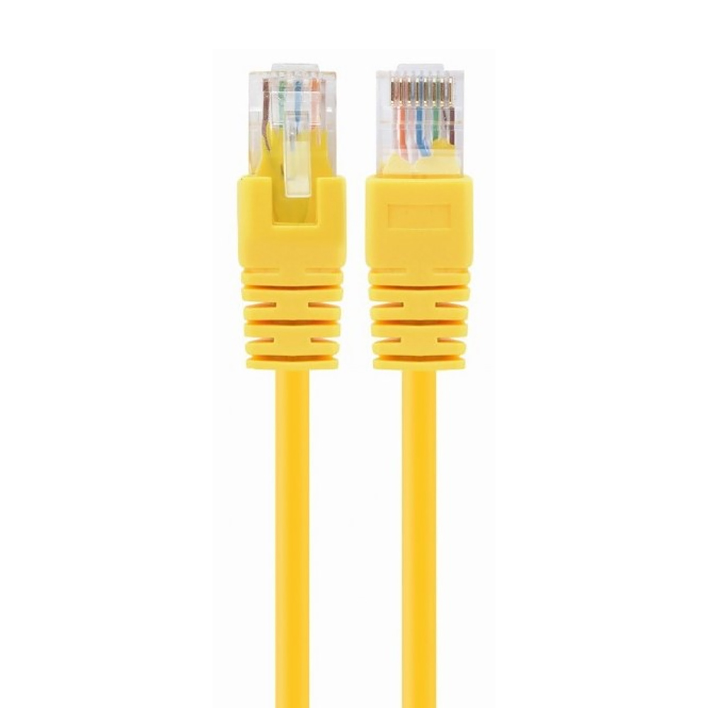 Gembird Patchcord RJ45 Potted Cover CAT. 5e UTP 2m Yellow (PP12-2M/Y) (GEMPP12-2M/Y)