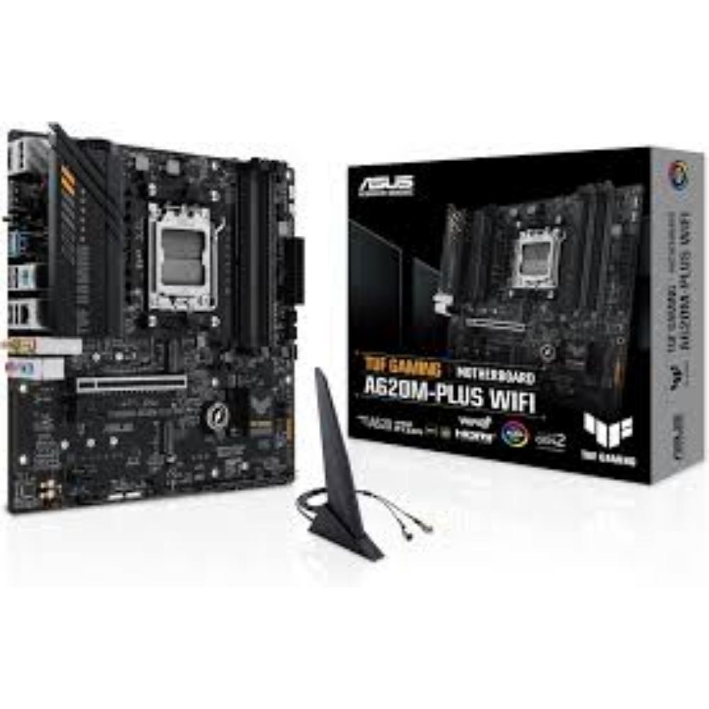 ASUS TUF GAMING A620M-PLUS WIFI AMD A620 Socket AM5 micro ATX (90MB1F00-M0EAY0) (ASU90MB1F00-M0EAY0)