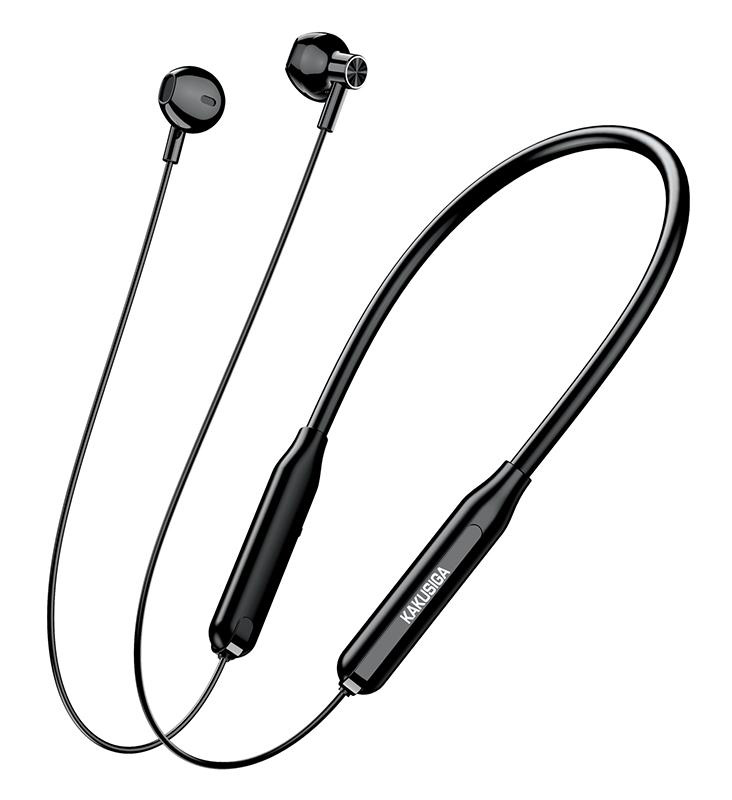 KAKUSIGA earphones KSC-1472 με μαγνήτη, Bluetooth, 10mm, 130mAh, μαύρα