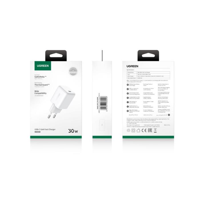 Charger GaN UGREEN X513 30W PD White 65009