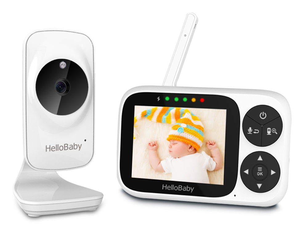 HELLOBABY ενδοεπικοινωνία μωρού HB2033 με κάμερα & οθόνη 3.2