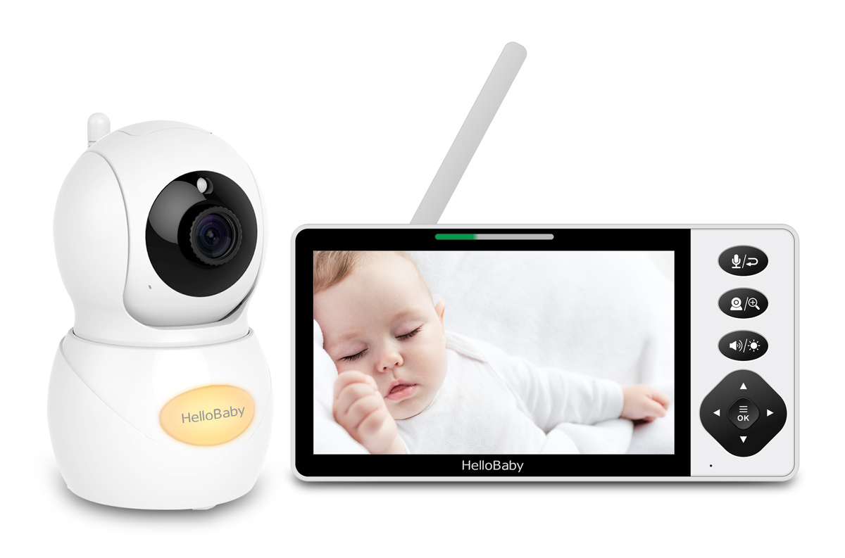 HELLOBABY ενδοεπικοινωνία μωρού HB6084L με κάμερα & οθόνη 5.5