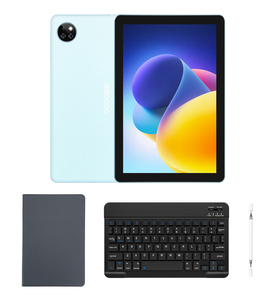 DOOGEE tablet T10W με πληκτρολόγιο/στύλο αφής/θήκη, 10.1