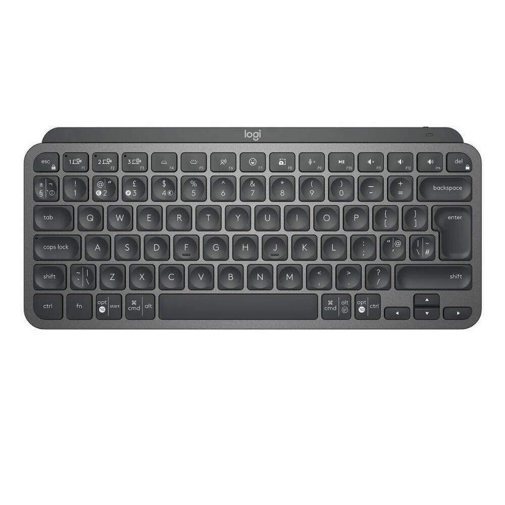 Logitech MX Keys Mini Ασύρματο Bluetooth Πληκτρολόγιο International English (920-010498) (LOGMXKEYSMINIBK)
