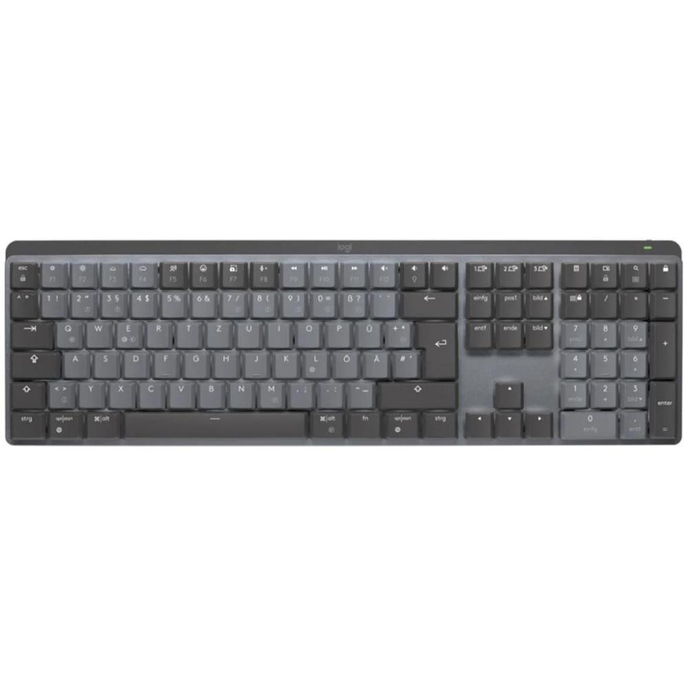 Logitech MX Mechanical Tactile Ασύρματο Bluetooth Πληκτρολόγιο Αγγλικό US (920-010757) (LOGMXMTBK)