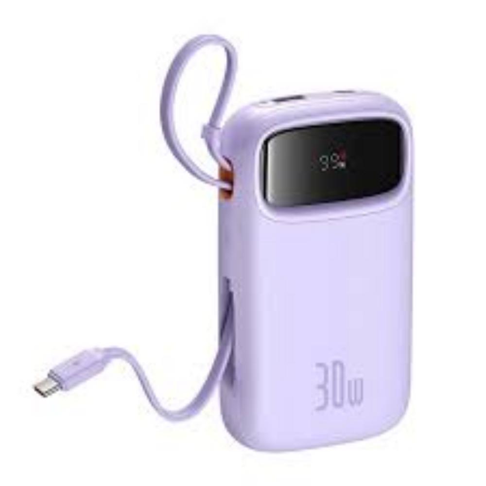 Baseus QPow 2 20000mAh 30W 2xUSB-C powerbank purple (P10055009513-00) (BASP10055009513-00)