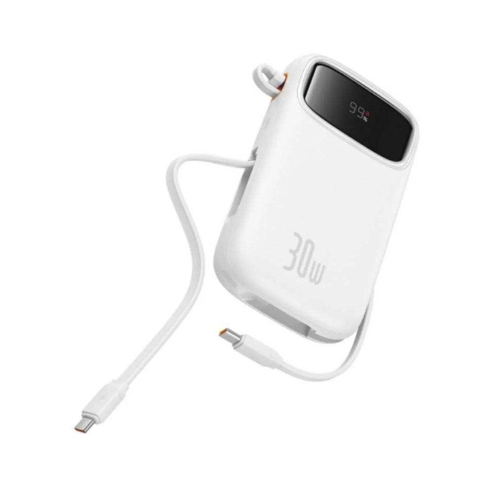 Baseus Powerbank QPow 2 20000mAh 30W 2xUSB-C white (P10055009213-00) (BASP10055009213-00)