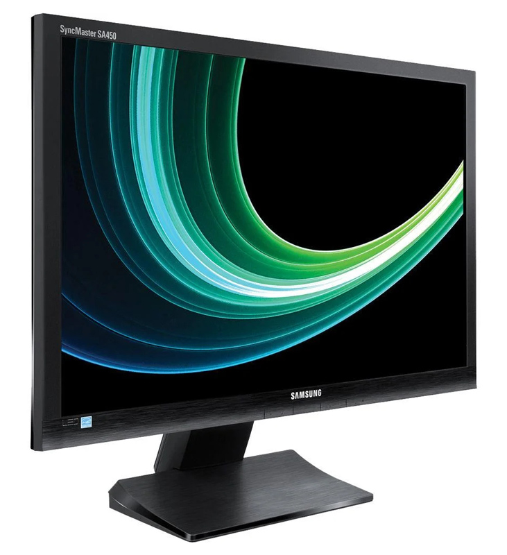 SAMSUNG used οθόνη S24A450BW LΕD, 24