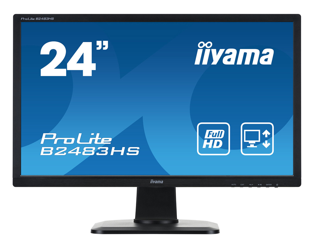 IIYAMA used οθόνη B2483HS LED, 24