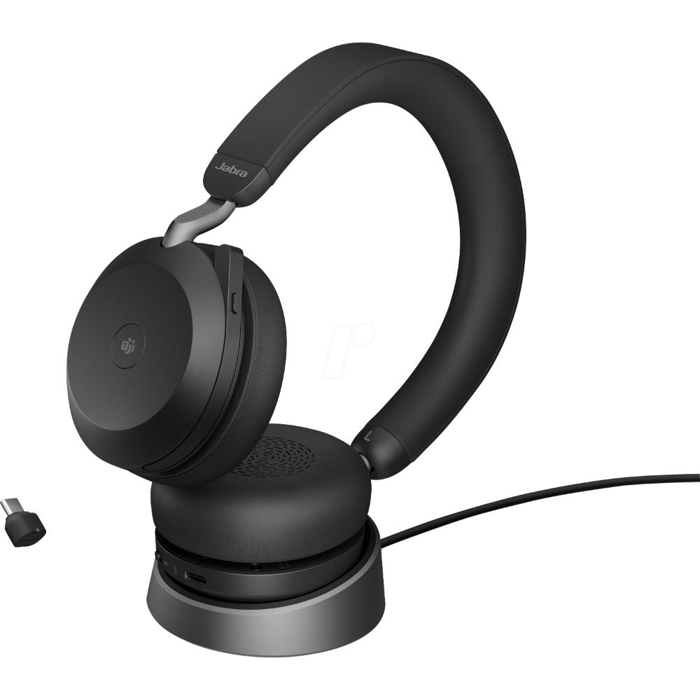 Jabra Evolve2 75 Link380c UC Stereo Stand Black (27599-989-889) (JAB27599-989-889)