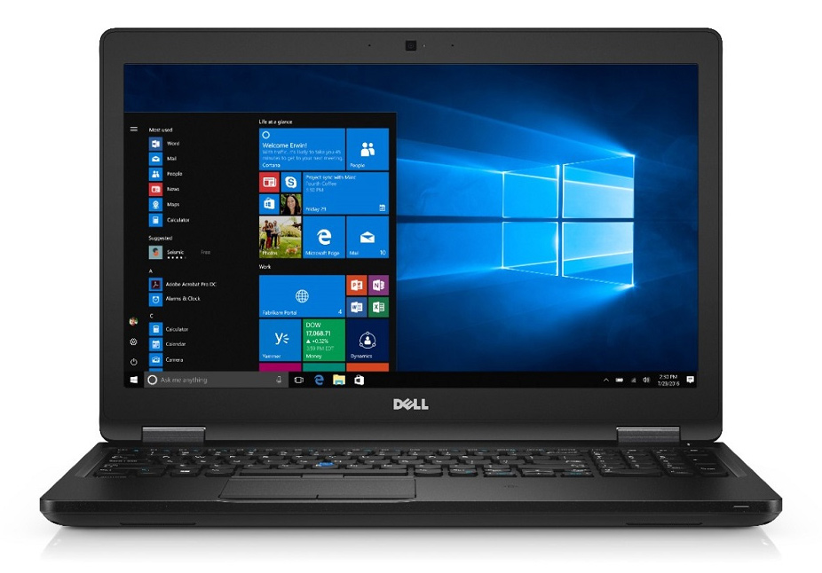 DELL Laptop Latitude 5580, Refurbished Grade B, i5-7200U, 8/256GB M.2, 15.6