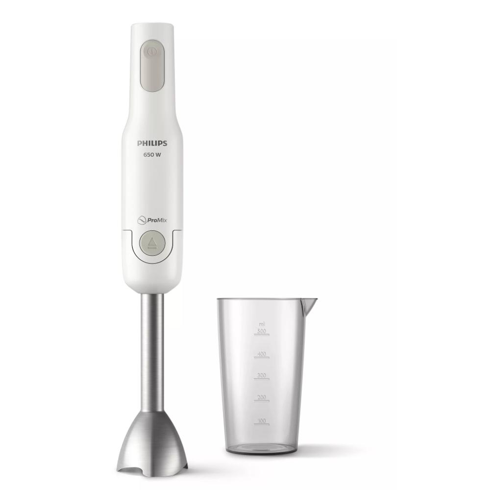 Philips Ραβδομπλέντερ με Ανοξείδωτη Ράβδο 650W Λευκό (HR2534/00) (PHIHR2534-00)